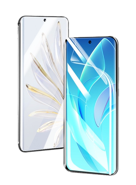 嘻倍适用荣耀50手机膜90honor100pro水凝膜300/80全屏70pro200钢化60se曲屏曲面屏30青春版新款x50x40软v40