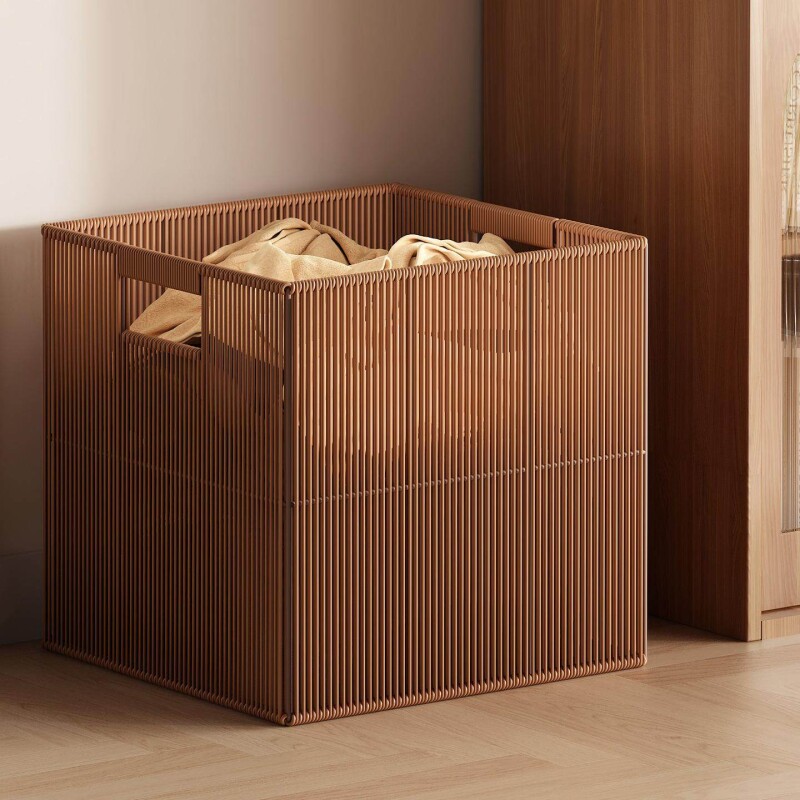 家用大容量脏衣篓卫生间高颜值仿藤编神器洗衣篮脏衣服收纳筐卧室