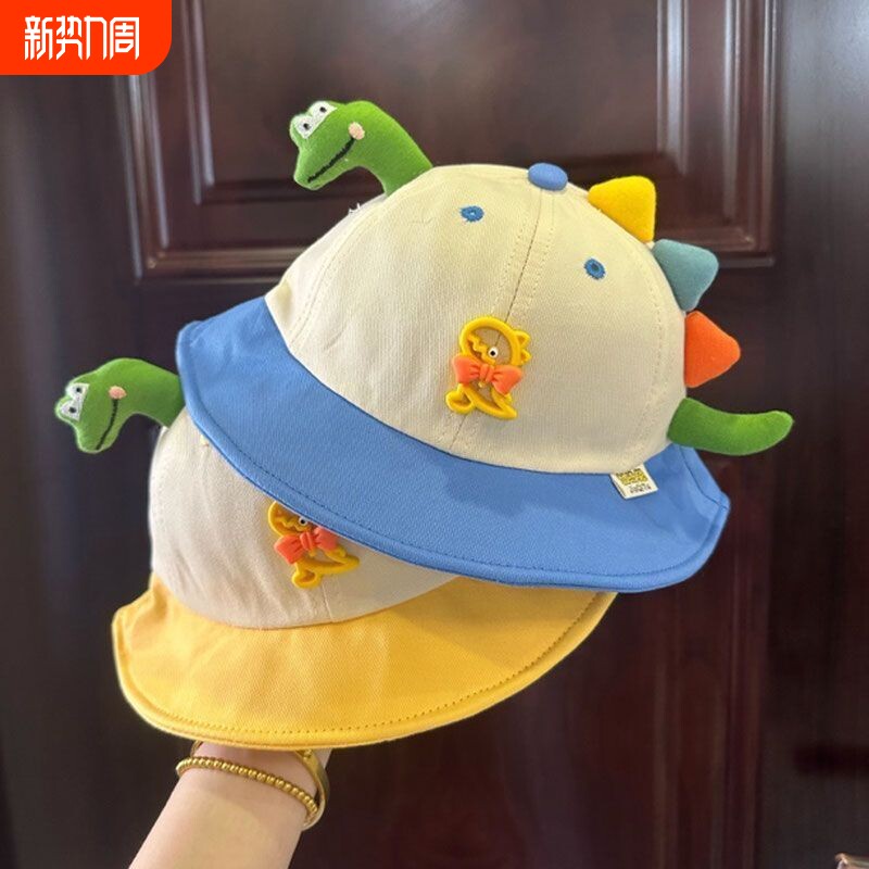 小鸭子儿童棒球帽春款宝宝帽子超萌鸭舌帽男女童出游遮阳帽