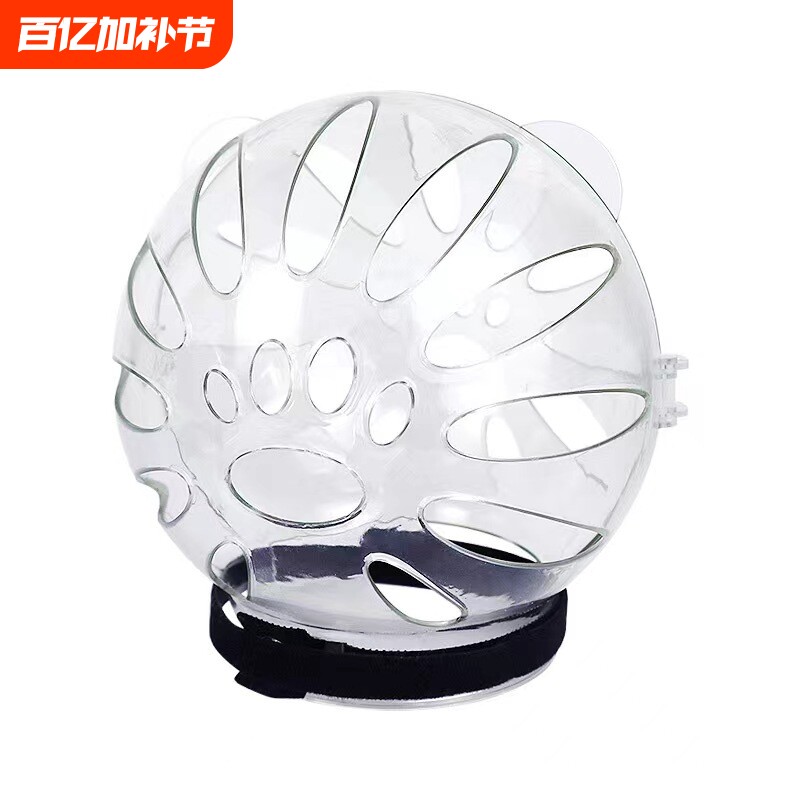 宠物猫咪太空头罩嘴套防咬伊丽莎白圈猫咪项圈防舔猫头罩小狗头套
