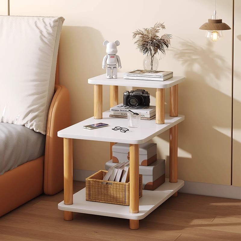 床头柜简约现代置物架家用卧室床边收纳储物柜出租房用简易小边几