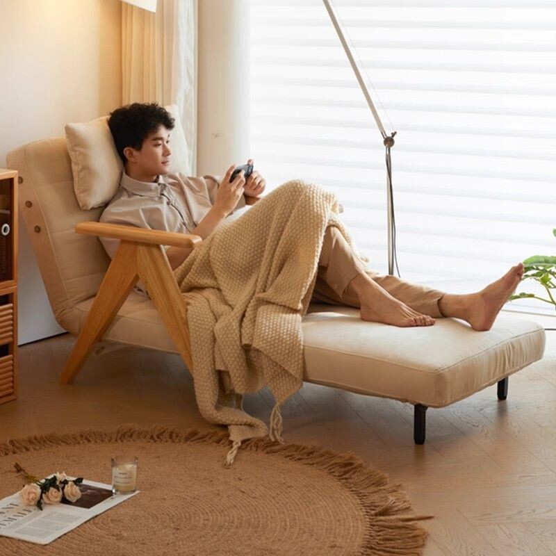 b折叠沙发床两用多功能小户型网红款单人床家用贵妃简易伸缩床实