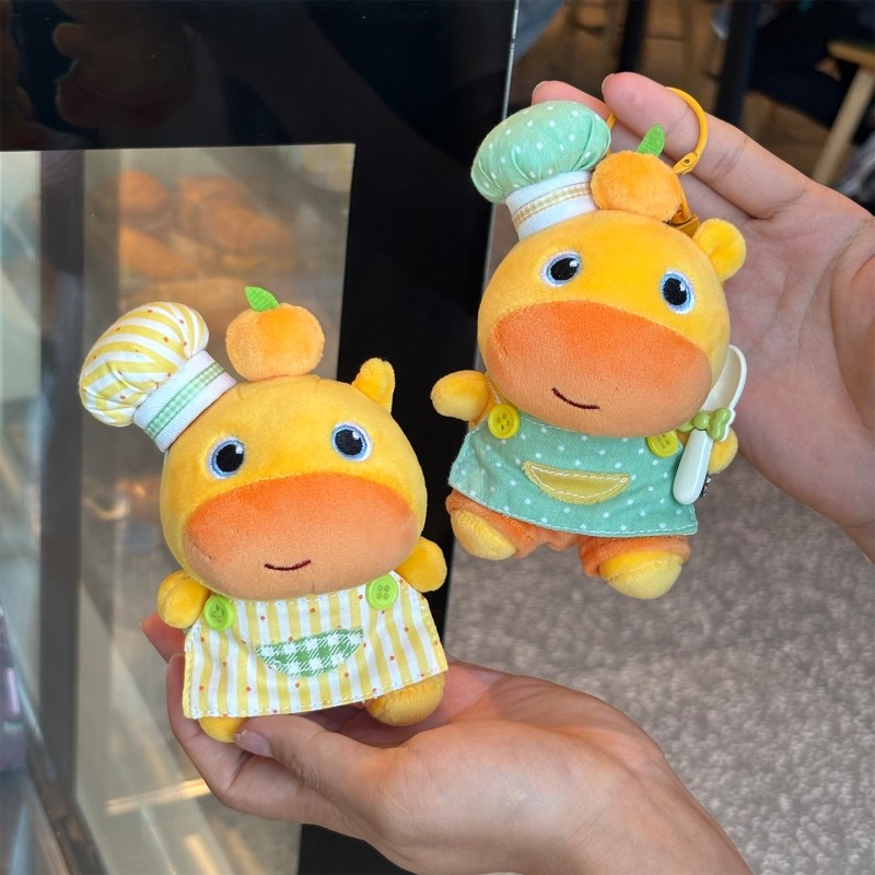 可爱挂件水豚噜噜玩偶挂件学生书包包钥匙扣挂饰毛绒生日礼物女生