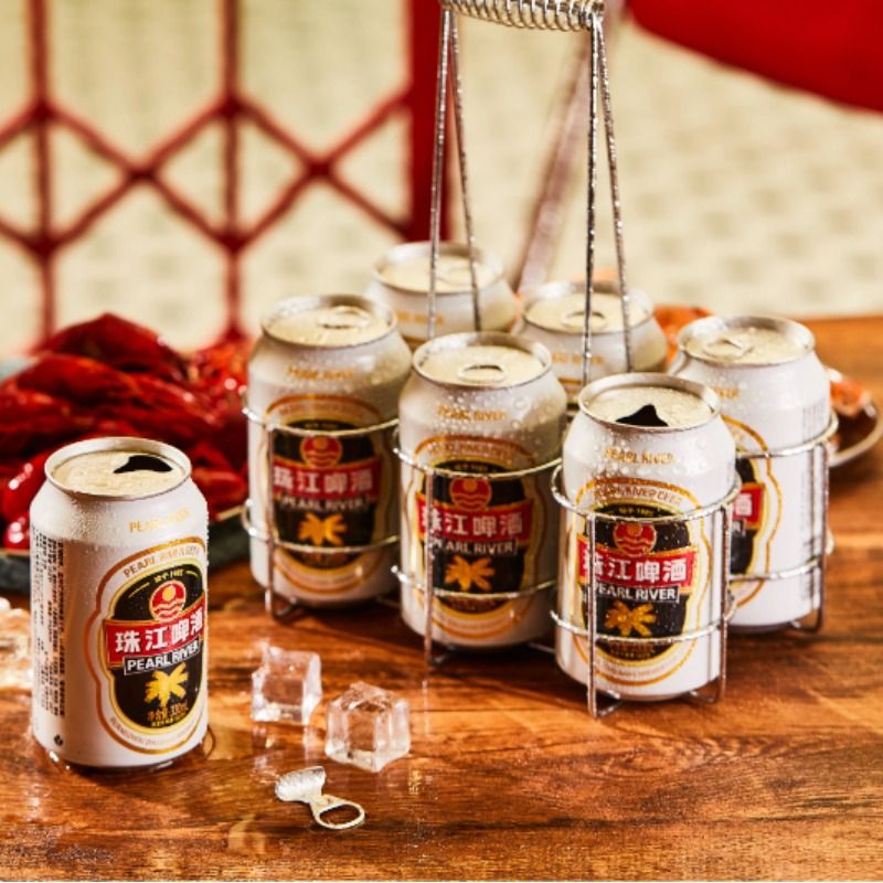 12度经典老珠江啤酒整箱图片