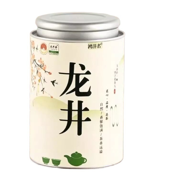 浙江杭州龙井绿茶口粮茶罐装150g×1罐