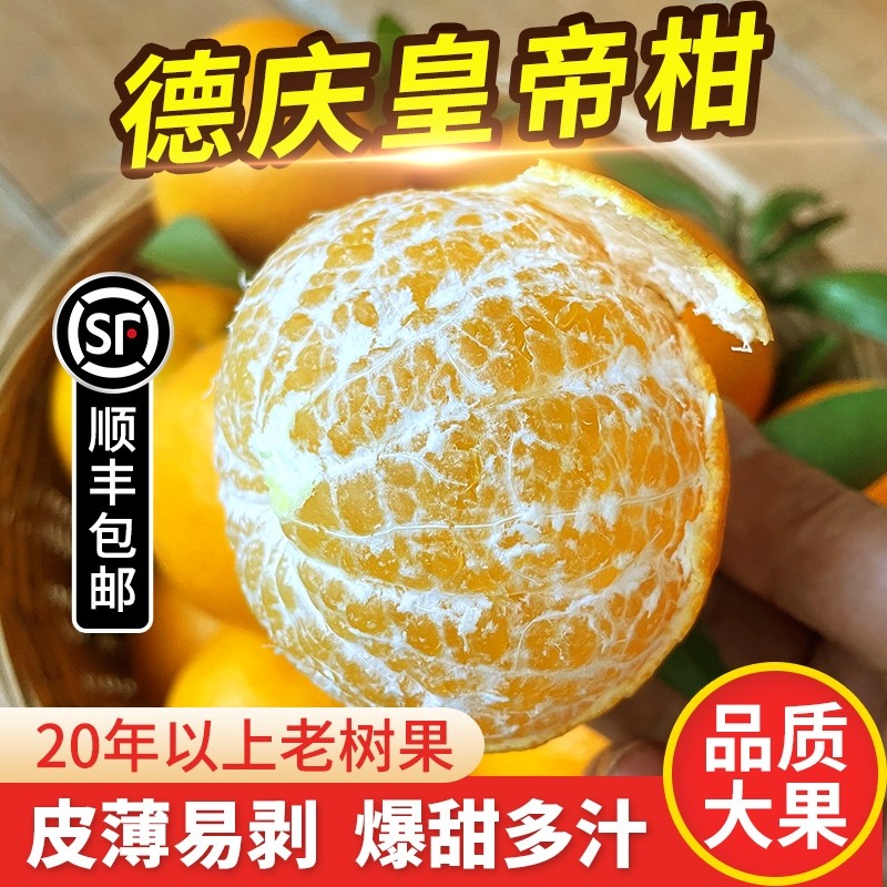 顺丰包邮正宗德庆皇帝柑贡柑当季新鲜沃橘子爱媛水果整箱5/10斤装,水产肉类/新鲜蔬果/熟食,桔子,淘宝优惠券,粉丝福利购,淘宝优惠卷