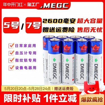 DMEGC原装5号电池2600毫安