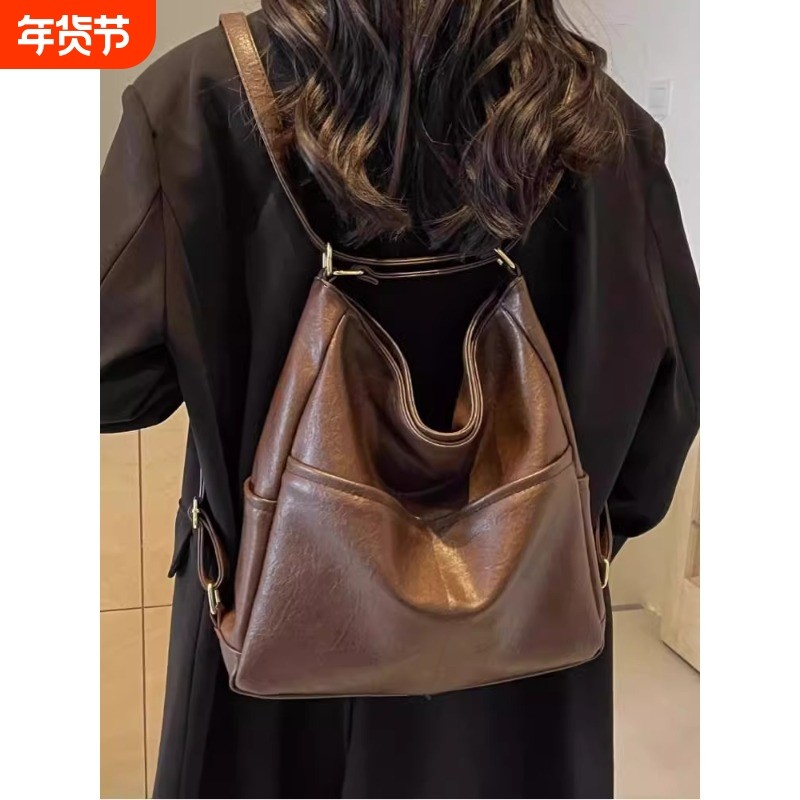 金玉鸟美托特包女2024新款三用百搭大容量通勤双肩包背包单肩防水,箱包皮具/热销女包/男包,双肩背包,淘宝优惠券,粉丝福利购,淘宝优惠卷