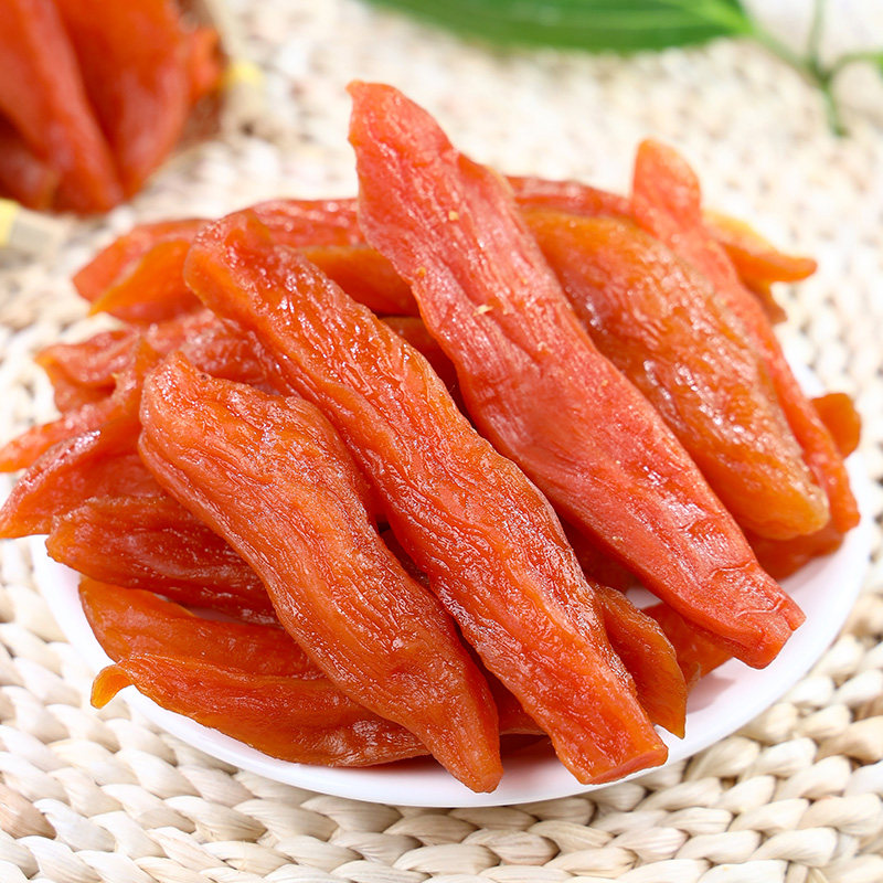纪农家自晒款倒蒸原味红薯干地瓜干软糯小零食地瓜零食办公室散装