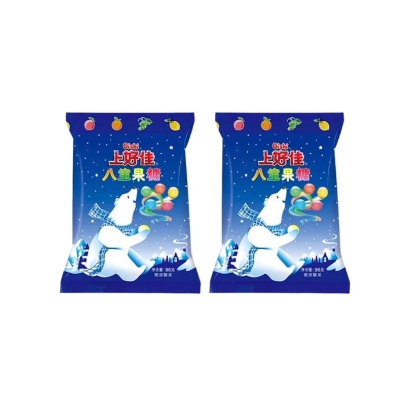 上好佳八宝果糖96g*2袋起