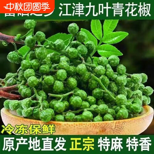 江津九叶青新鲜花椒粒餐饮专用