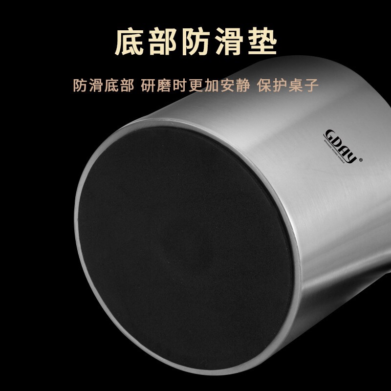 304不锈钢捣药器剥蒜器压蒜器石臼捣胡椒粒压蒜泥器胡椒研磨器