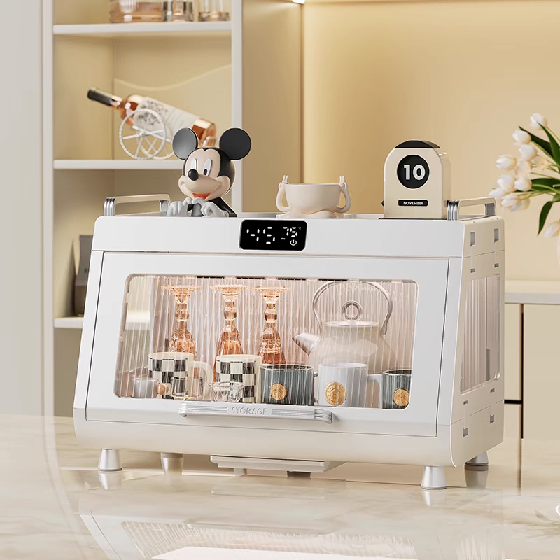厨房消毒碗柜家用烘干一体小型碗碟收纳架置物架碗筷紫外线消毒柜