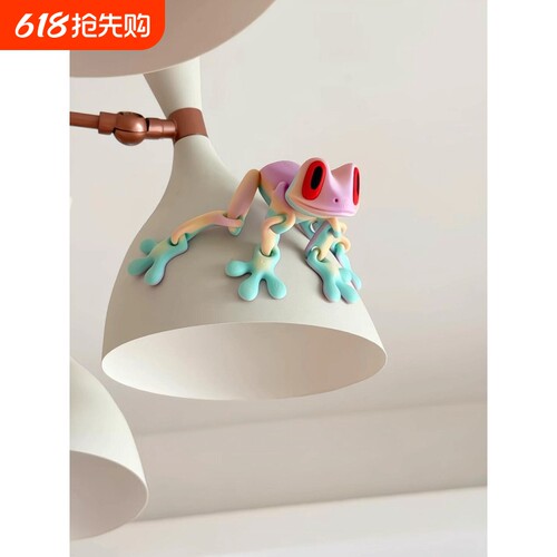 3d打印青蛙磁吸冰箱贴磁贴2025新款装饰个性创意古怪立体有趣