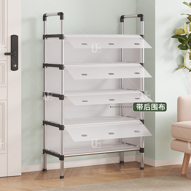 升级带后围布！带门鞋柜防尘
