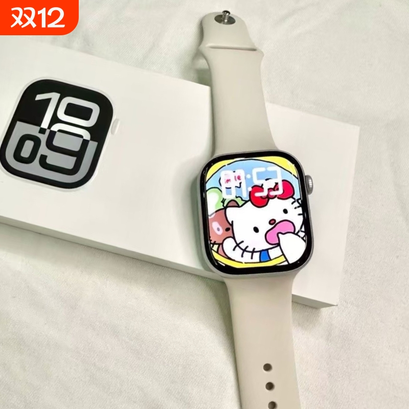 华强北2025新款S10智能手表iwatch蓝牙NFC灵动岛全功能抢先版爆款