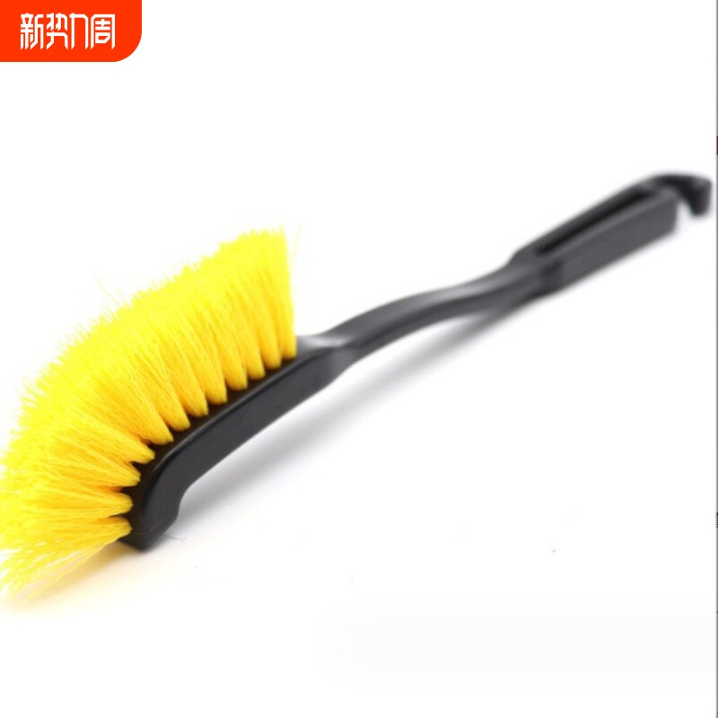 汽车轮毂刷轮胎刷子硬毛软毛钢圈缝隙去污清洁刷清洗车用多功能