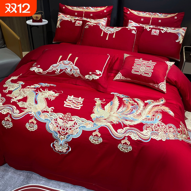 婚庆大红四件套|超6000次加购