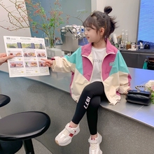女童薄外套春秋款2025新款春装儿童装洋气时髦夏装小童夏季防晒衣