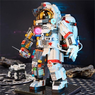 2025新款航天宇航员积木玩具男孩益智拼装图6儿童生日礼兼容乐高