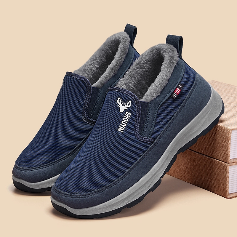 老北京棉鞋男士冬季2025新款加绒