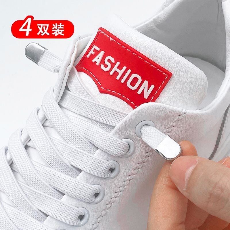 鞋带懒人免系绑弹力弹性图片