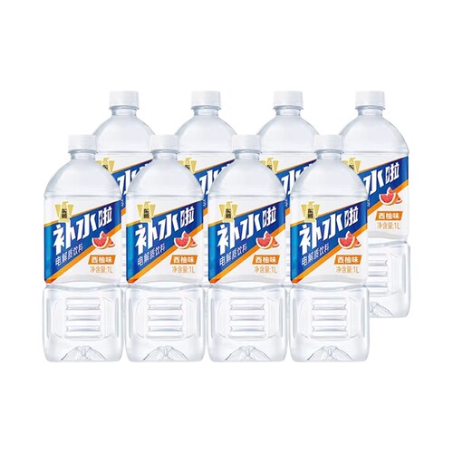 东鹏补水啦电解质水1L*8瓶装多规格