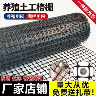 塑料围栏网养殖网养鸡网菜园围网防护网拦鸡网隔离网小孔折叠格栅
