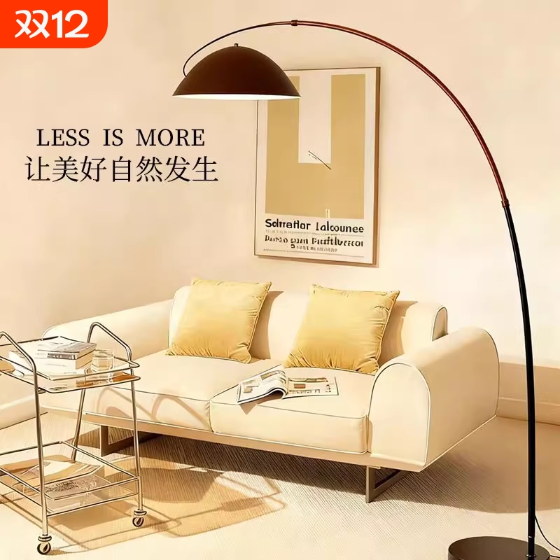 全光谱钓鱼灯落地灯卧室地毯氛围灯客厅极简网红立式落地台灯轻奢