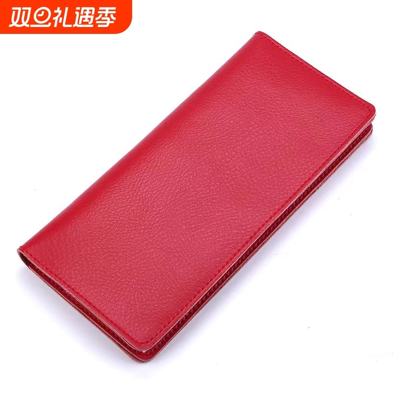 2025新款长款钱包女士大容量卡包钱夹手拿零钱包时尚简约皮夹子