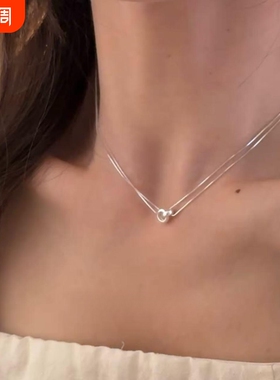 2026颈饰S925纯银单颗项链