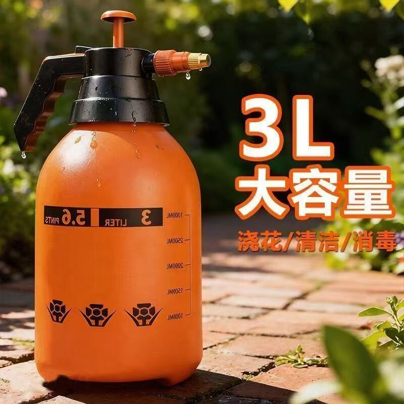 打药家用塑料洒水壶大容量加厚喷壶浇花绿植盆栽植物气压式喷水壶图片