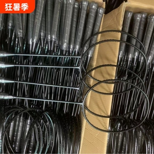 羽毛球拍超轻单拍全碳素双发泡小黑拍耐打纯黑简约工厂直销清仓