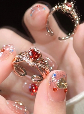 瑰色之梦白雪公主戒指