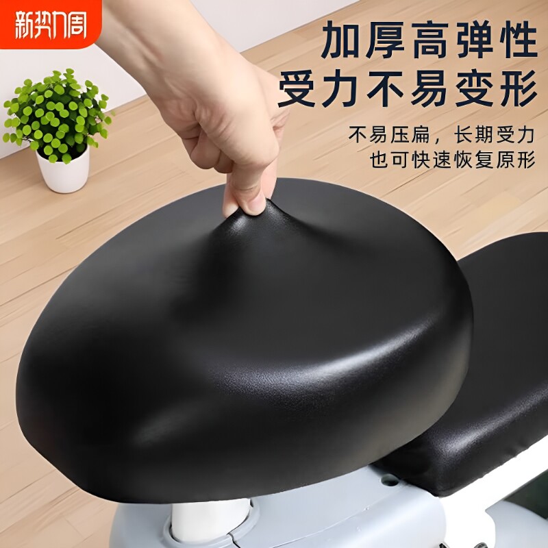 电动车坐垫座套四季通用防水防晒电瓶车自行车坐罩靠背后座车座