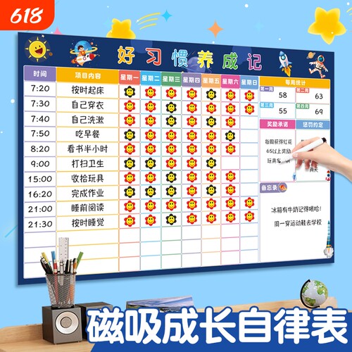 磁吸式儿童奖励贴纸|超3万次加购
