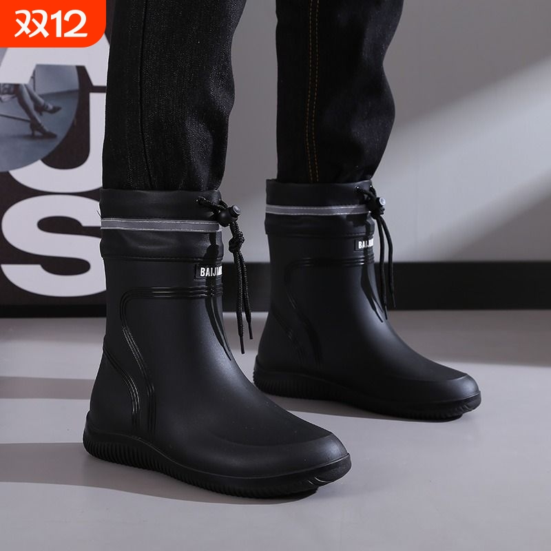 中筒防水雨鞋男款|超5000人收藏