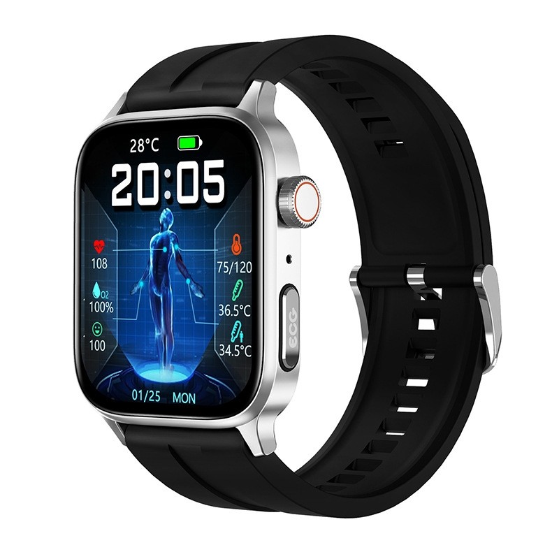 新款pro8智能手表心率体温ECG心电监测信息推送运动手表手环代