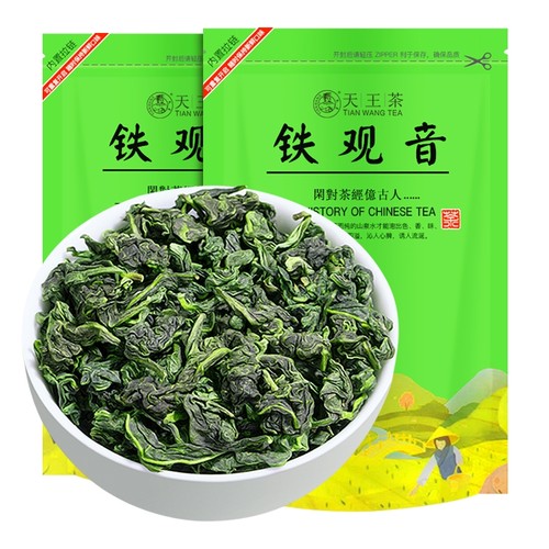2袋X250g 铁观音乌龙茶叶浓香型口粮茶袋装