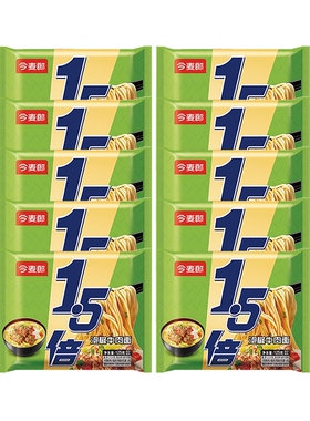 今麦郎大今野1.5倍泡椒牛肉面125克*10袋