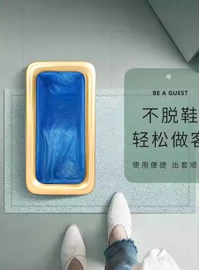 入户室内进门鞋套机全自动家用踩脚新款一次性智能脚套盒穿套鞋机
