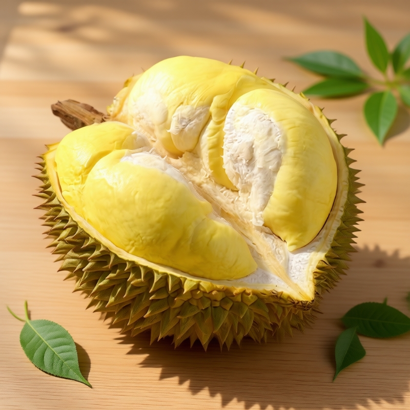 正宗榴莲泰国金枕新鲜水果树熟精选泰国金枕榴莲确保新鲜与品质