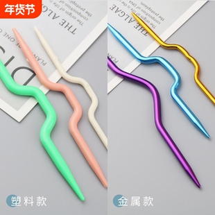 大针曲针装订缝纫记号扣针缝被子别针粗针大号书籍加长diy钢针