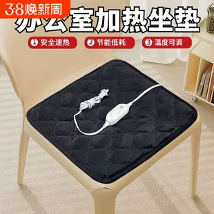 秋冬季加热坐垫办公室椅子椅垫电热垫座椅垫家用保暖垫发热久坐