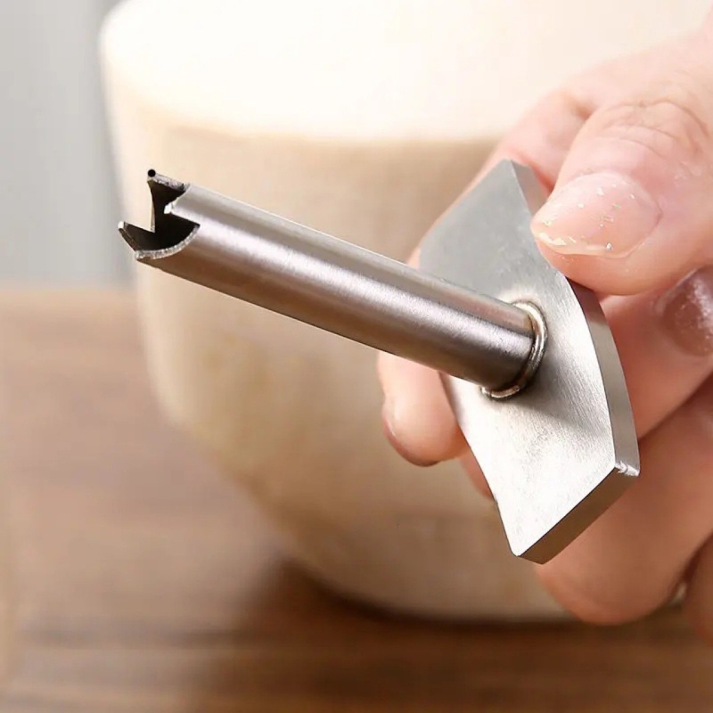 T开孔器/椰子A1vl0-椰青打孔打洞钻孔厨房家用便携式可重复使用