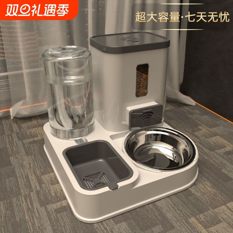 宠物喂食器猫碗狗碗猫咪饮水器狗狗宠物饭碗猫咪喂食器猫饭盆狗盆