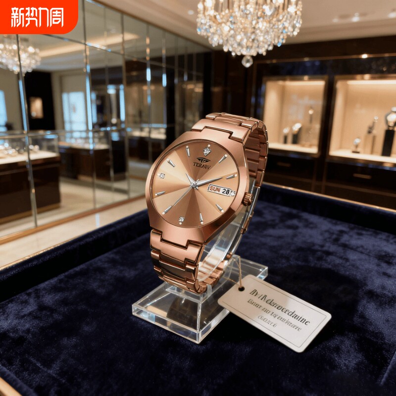 名牌男士手表正品官方旗舰瑞士非机械手表男款2024新款防水石英表