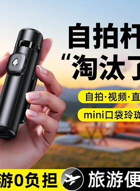热销爆款】新款迷你自拍杆