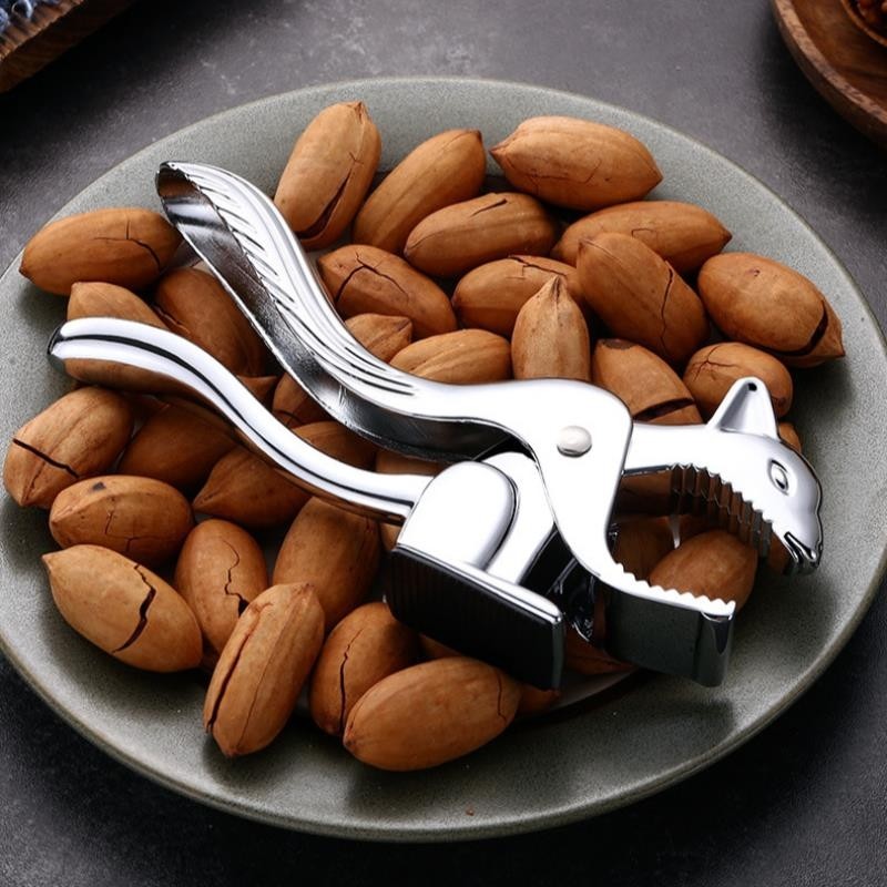 核桃夹松鼠造型多用途坚果夹山核桃榛子核桃钳创意坚果开壳器外贸