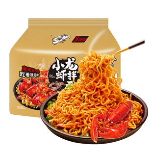 同碗面小龙虾拌面老北京炸酱面超辣火鸡面宿舍宵冲泡方便面拉面福